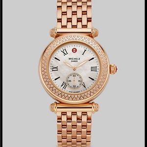 Michele Caber Watch - Rose Gold